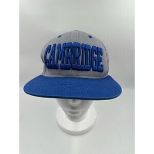 Cambridge Snapback Hat Cap - Adjustable - Gray Blue - King Ice